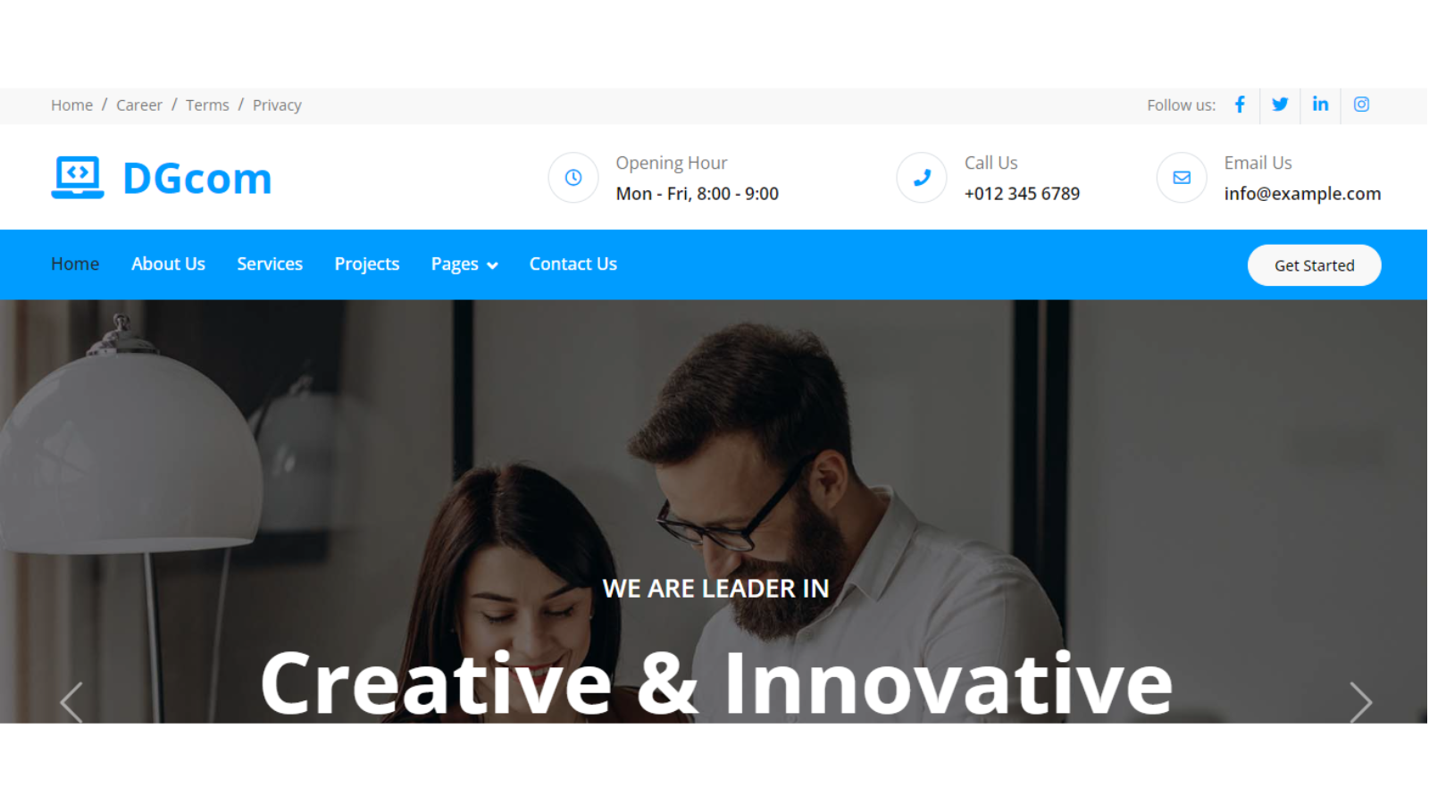Website design Company in India website templates